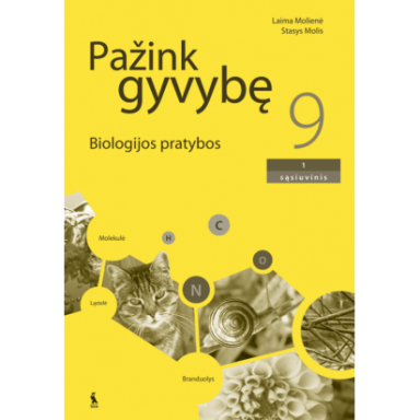978543004624 Pažink gyvybę 9 kl./1 pr.s.  Laima Molienė, Stasys Molis
