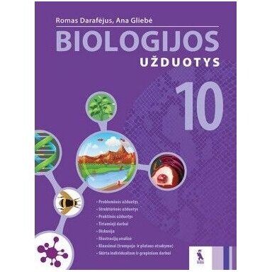978543006673 Biologijos užduotys 10 klasei. Romas Darafėjus, Ana Gliebė