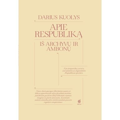 Darius Kuolys. Apie Respubliką