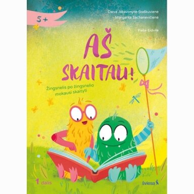 Aš skaitau ! 1 dalis. Daiva Jakavonytė-Staškuvienė, Margarita Pičuginaitė