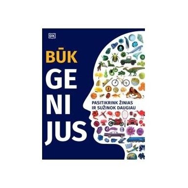 Būk genijus. pasitikrink žinias ir sužinok daugiau