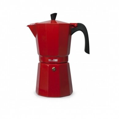 Espresso kavinukas IBILI raudonas 6 puodeliams