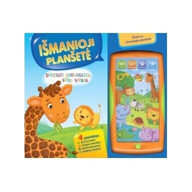 Išmanioji planšetė.Didžioji zoologijos s