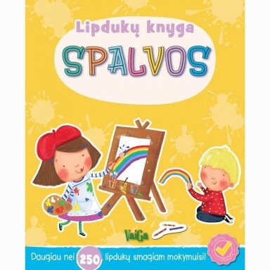 Lipdukų knyga. Spalvos