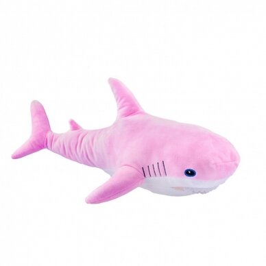 Minkštas žaislas Ryklys rožinis,47 cm