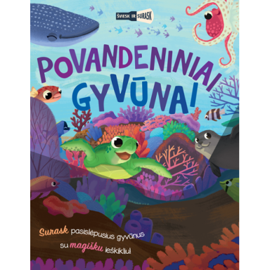 Povandeniniai gyvūnai. Šviesk ir surask