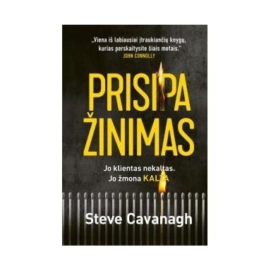 Prisipažinimas. Steve Cavanagh