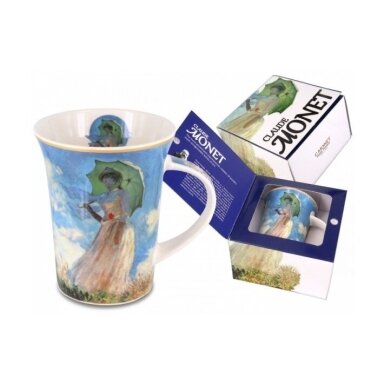 Puodelis Monet Moteris su skėčiu 350 ml