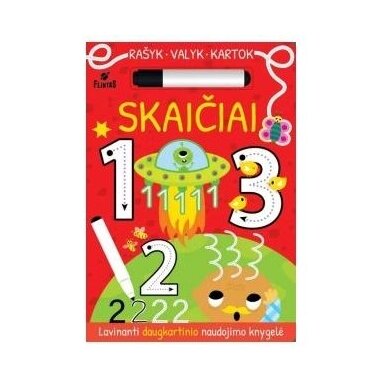 Rašyk. Valyk. Kartok. Skaičiai