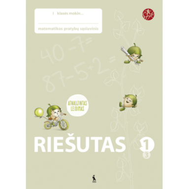 Jolanta Žvirblienė, Salomėja Žeknienė. Riešutas. Pratybų sąsiuvinis 1 klasei, 3 dalis (atnaujinta)