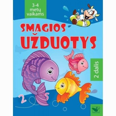 Smagios užduotys 3-4 metų vaikams 2d.