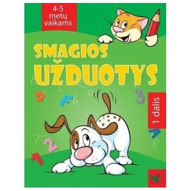 Smagios užduotys 4-5 metų vaikams 1d.