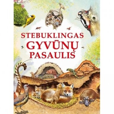 Stebuklingas gyvūnų pasaulis. Isabel Ortiz