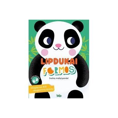 Sveika, mažoji panda! Lipdukai formos