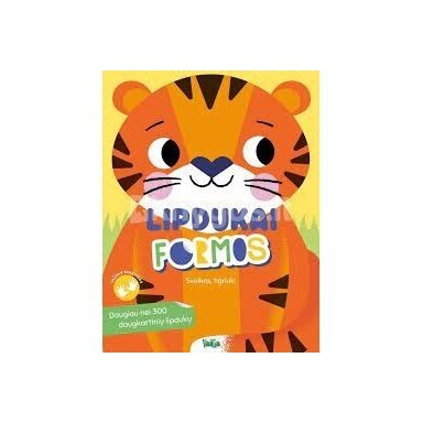 Sveikas, tigriuk! Lipdukai formos