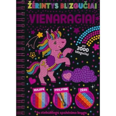 Žėrintys blizgučiai. Vienaragiai